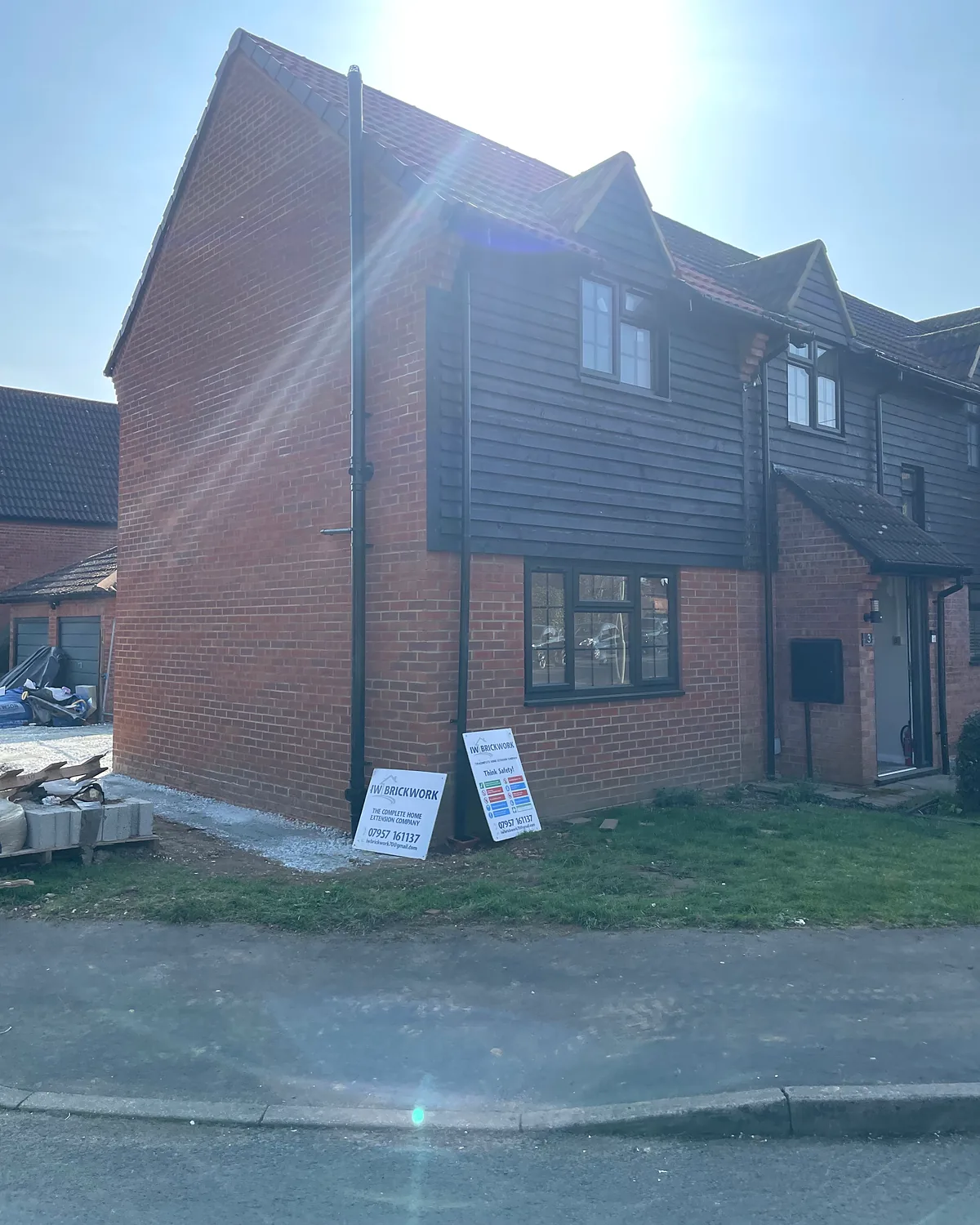 Two-storey and rear single-storey extension